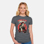 Radical Sloth Biker-Womens-Fitted-Tee-Studio Mootant