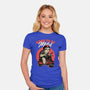 Radical Sloth Biker-Womens-Fitted-Tee-Studio Mootant