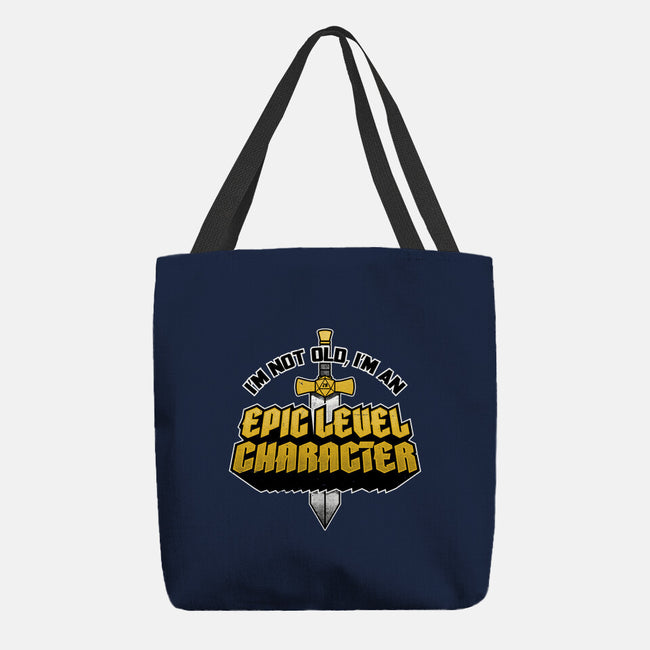 Old RPG Epic Character-None-Basic Tote-Bag-Studio Mootant