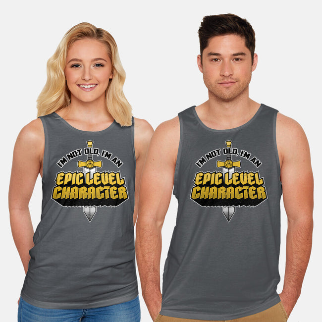 Old RPG Epic Character-Unisex-Basic-Tank-Studio Mootant