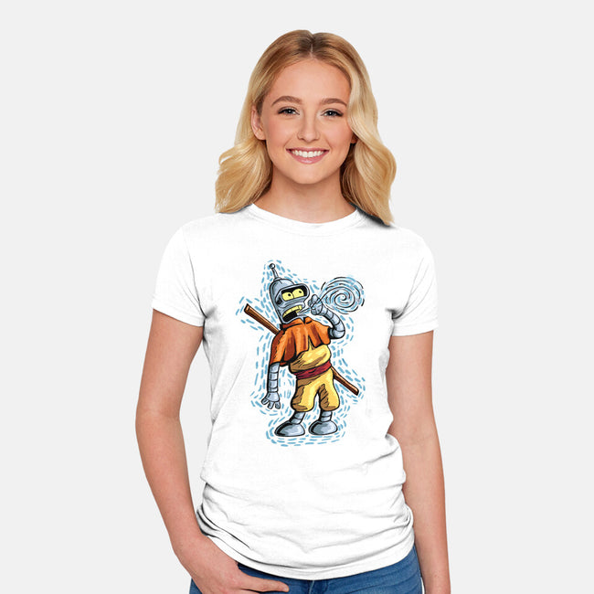 Last Air-bender-Womens-Fitted-Tee-nickzzarto