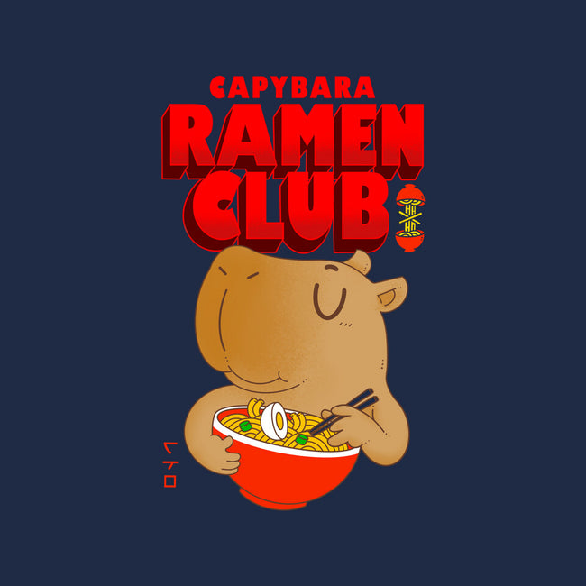 Capybara Ramen Club-None-Stretched-Canvas-Tri haryadi