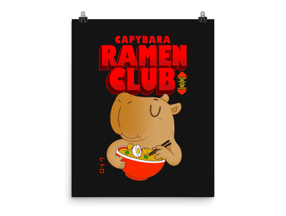 Capybara Ramen Club