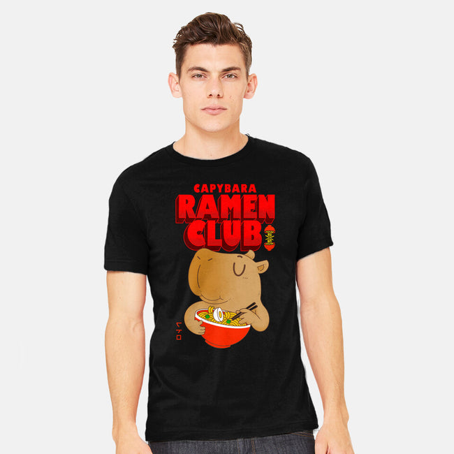 Capybara Ramen Club-Mens-Heavyweight-Tee-Tri haryadi