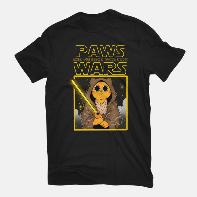 Paws Wars-Mens-Heavyweight-Tee-Tri haryadi