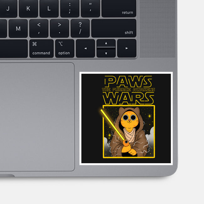 Paws Wars-None-Glossy-Sticker-Tri haryadi