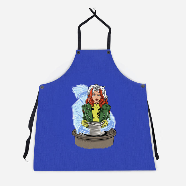 X-Ghost-Unisex-Kitchen-Apron-zascanauta