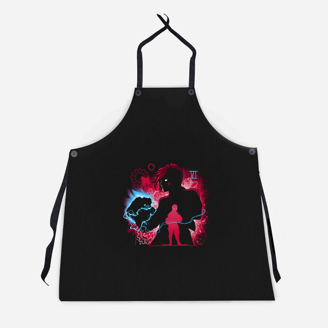 Strong Girl-Unisex-Kitchen-Apron-Vallina84