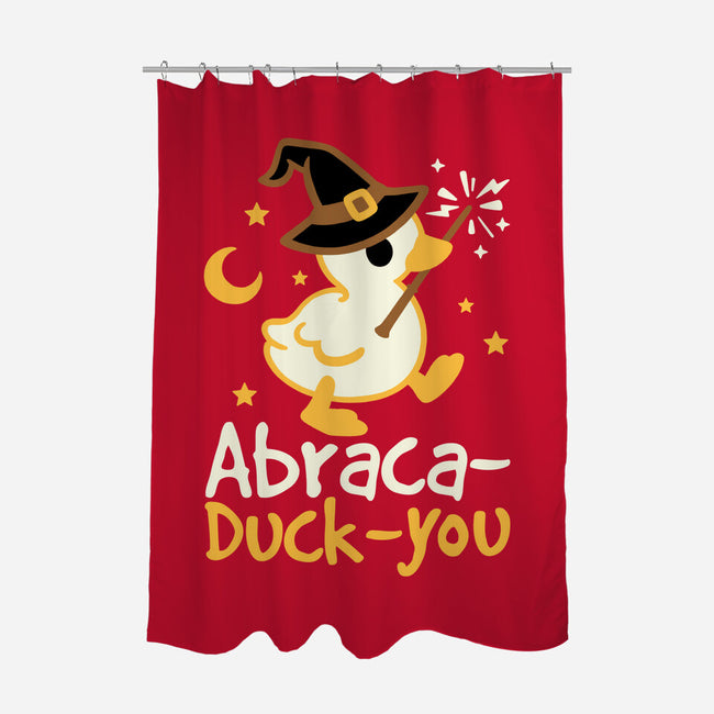 Abraca-duck-you-None-Polyester-Shower Curtain-NemiMakeit