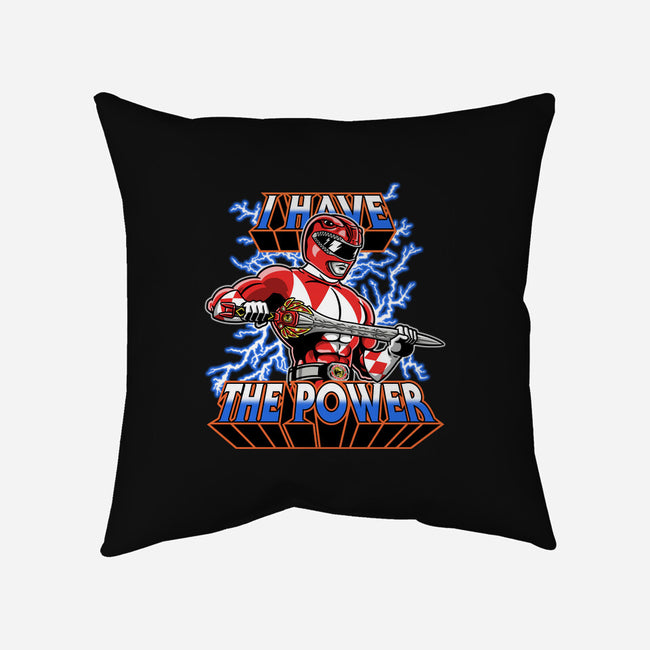 He-Ranger-None-Removable Cover w Insert-Throw Pillow-Barbadifuoco