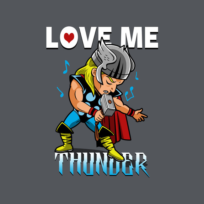 Love Me Thunder-Womens-Basic-Tee-Boggs Nicolas