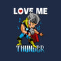 Love Me Thunder-Womens-Basic-Tee-Boggs Nicolas