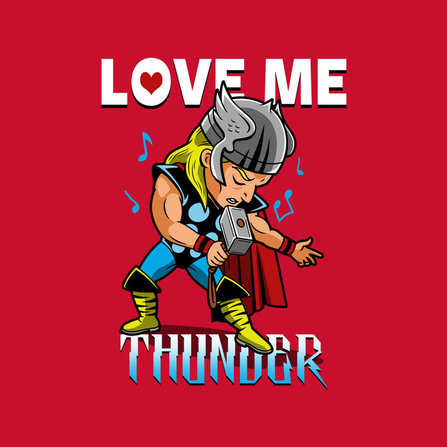 Love Me Thunder-Womens-Racerback-Tank-Boggs Nicolas