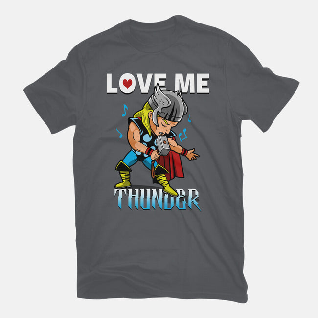 Love Me Thunder-Mens-Premium-Tee-Boggs Nicolas