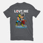 Love Me Thunder-Unisex-Basic-Tee-Boggs Nicolas