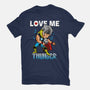 Love Me Thunder-Mens-Basic-Tee-Boggs Nicolas