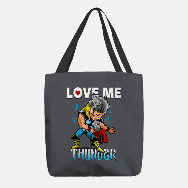 Love Me Thunder-None-Basic Tote-Bag-Boggs Nicolas