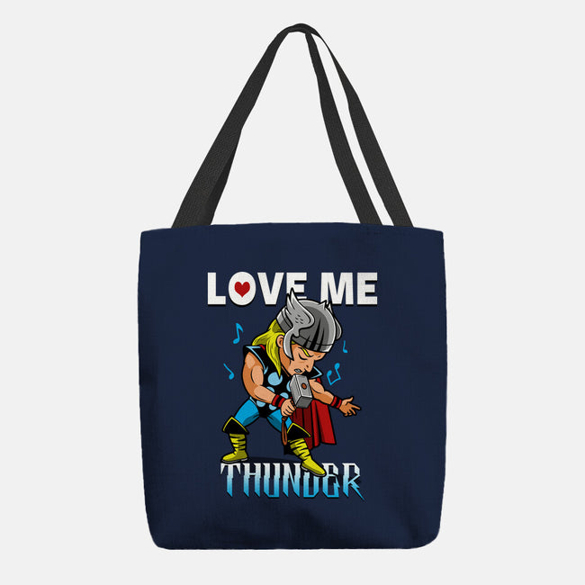 Love Me Thunder-None-Basic Tote-Bag-Boggs Nicolas