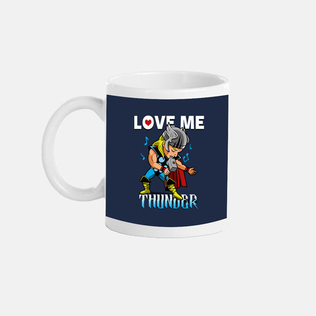 Love Me Thunder-None-Mug-Drinkware-Boggs Nicolas