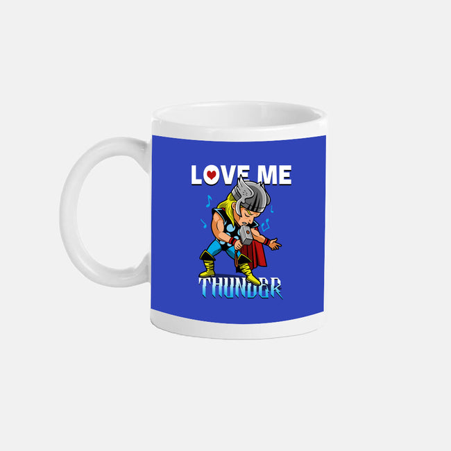 Love Me Thunder-None-Mug-Drinkware-Boggs Nicolas