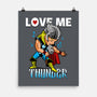 Love Me Thunder-None-Matte-Poster-Boggs Nicolas