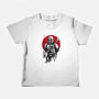 Mandalorian Bounty Hunter Sumi-e-Baby-Basic-Tee-DrMonekers