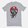 Mandalorian Bounty Hunter Sumi-e-Mens-Heavyweight-Tee-DrMonekers