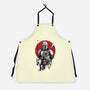 Mandalorian Bounty Hunter Sumi-e-Unisex-Kitchen-Apron-DrMonekers