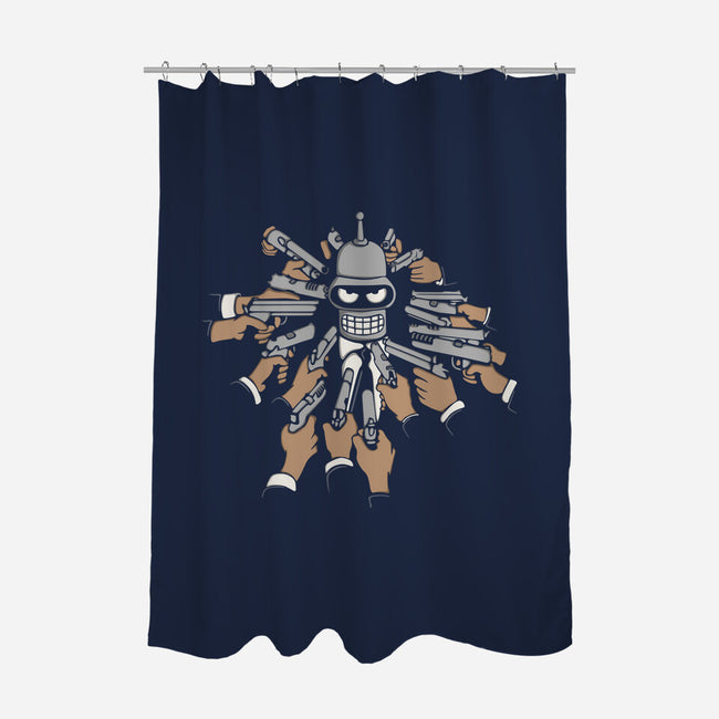 Bender Wick-None-Polyester-Shower Curtain-Melonseta