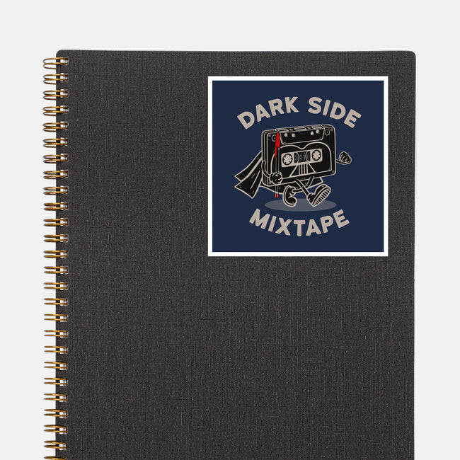 Dark Side Mixtape-None-Glossy-Sticker-Melonseta