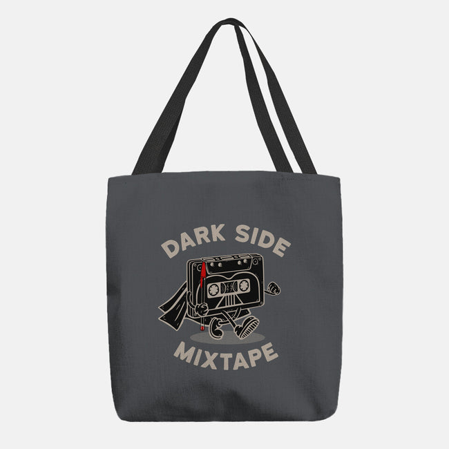 Dark Side Mixtape-None-Basic Tote-Bag-Melonseta