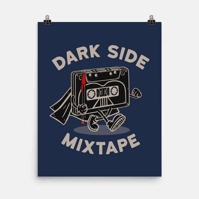 Dark Side Mixtape-None-Matte-Poster-Melonseta