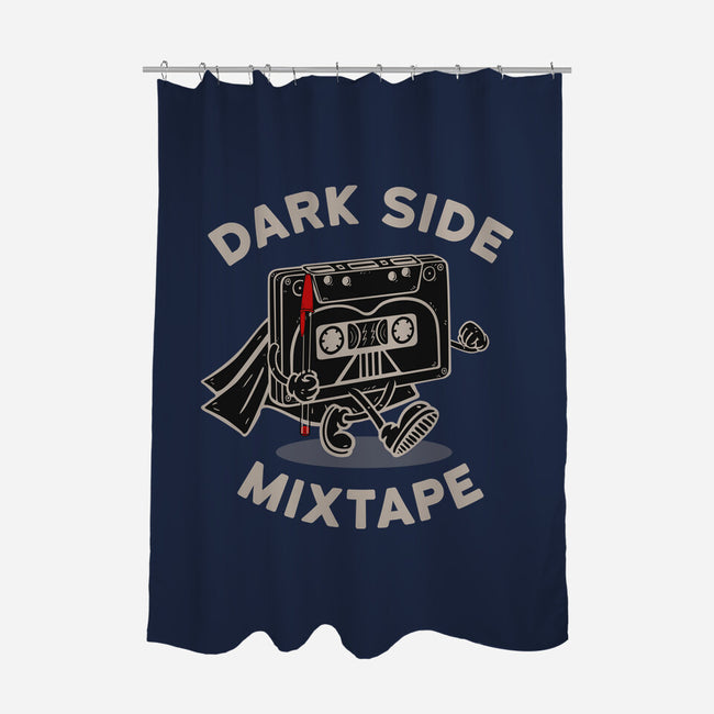 Dark Side Mixtape-None-Polyester-Shower Curtain-Melonseta