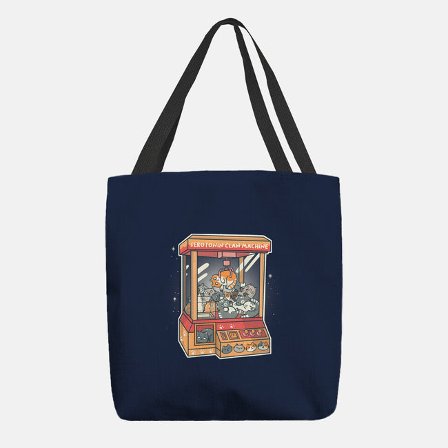 Serotonin Claw Machine-None-Basic Tote-Bag-Freecheese