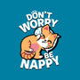 Don't Worry Be Nappy-Womens-Basic-Tee-Boggs Nicolas