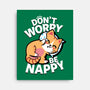 Don't Worry Be Nappy-None-Stretched-Canvas-Boggs Nicolas