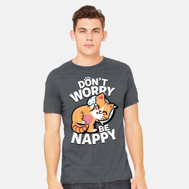 Don't Worry Be Nappy-Mens-Heavyweight-Tee-Boggs Nicolas