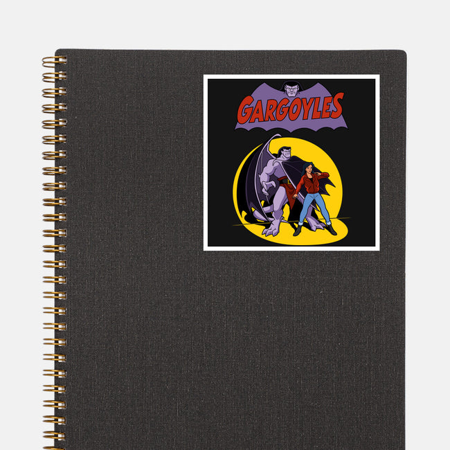 Gargoyles Cover-None-Glossy-Sticker-jasesa