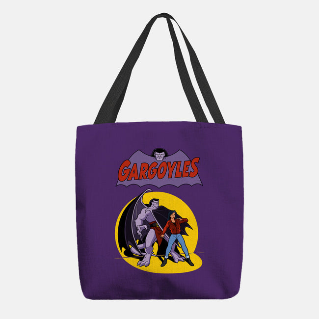 Gargoyles Cover-None-Basic Tote-Bag-jasesa