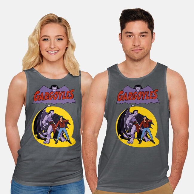 Gargoyles Cover-Unisex-Basic-Tank-jasesa