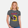 Gargoyles Cover-Womens-Fitted-Tee-jasesa