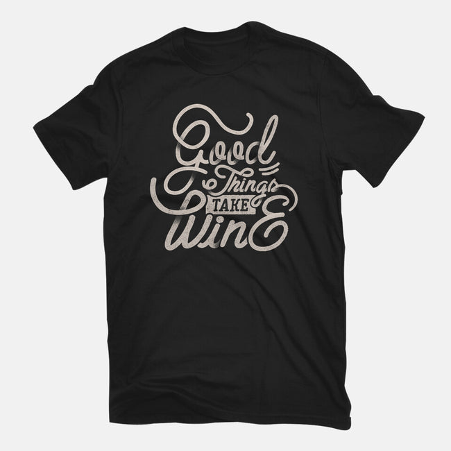 Good Things Take Wine-Youth-Basic-Tee-Estudio Horta