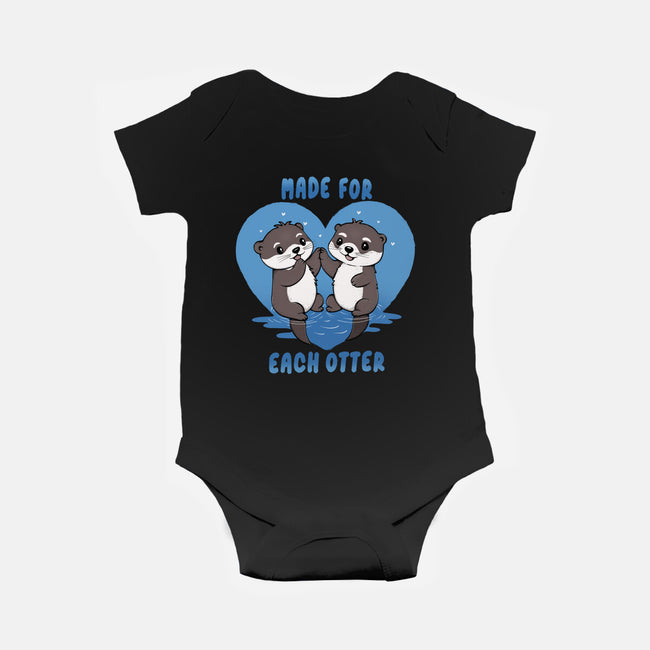 Made For Each Otter-Baby-Basic-Onesie-Trendlory