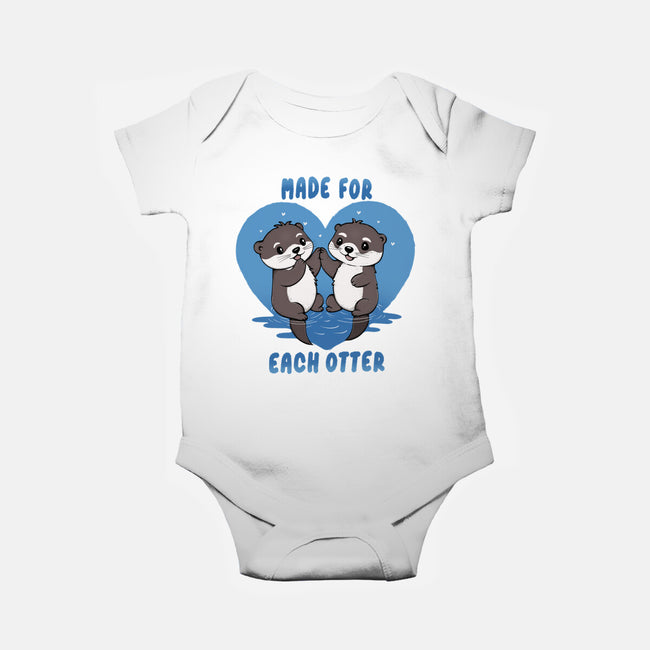 Made For Each Otter-Baby-Basic-Onesie-Trendlory