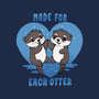 Made For Each Otter-Unisex-Kitchen-Apron-Trendlory