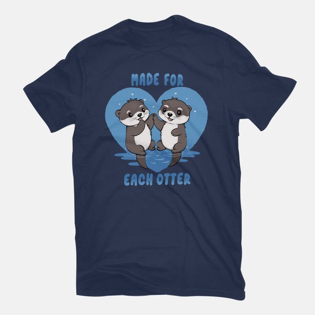 Made For Each Otter-Unisex-Basic-Tee-Trendlory