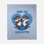 Made For Each Otter-None-Fleece-Blanket-Trendlory