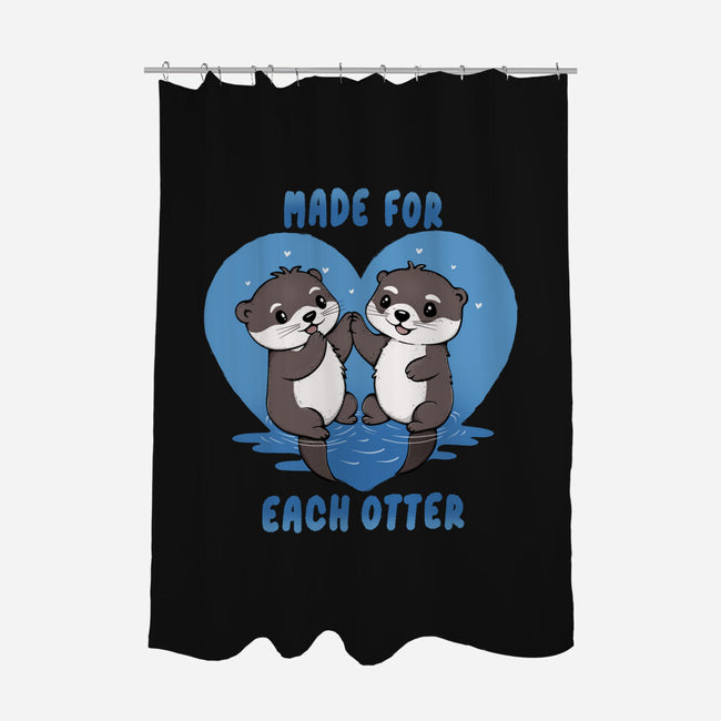 Made For Each Otter-None-Polyester-Shower Curtain-Trendlory