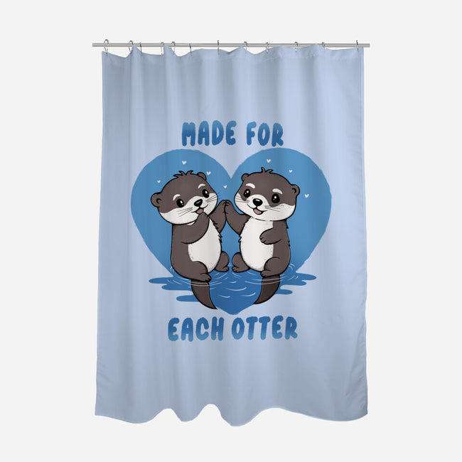 Made For Each Otter-None-Polyester-Shower Curtain-Trendlory