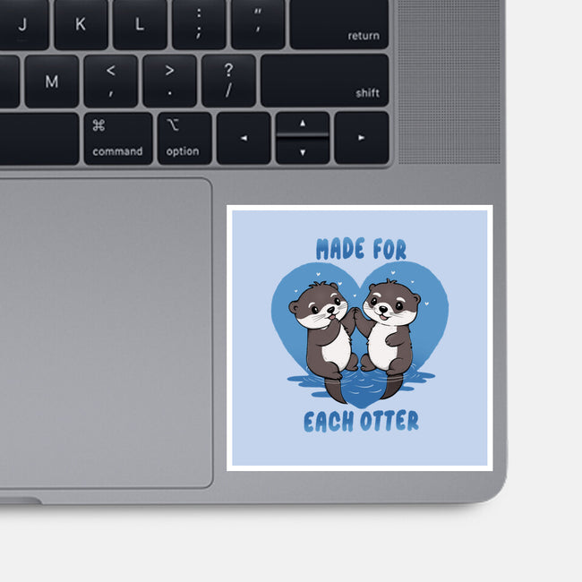 Made For Each Otter-None-Glossy-Sticker-Trendlory